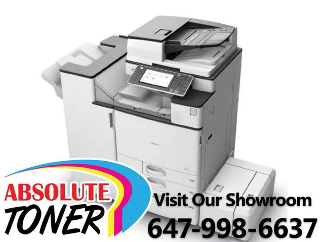 Only $75/month Repossessed like new with only 119 Page Newer Model Ricoh MP C5503 Color Copier Laser Printer 11x17 12x18 in Other Business & Industrial in Ontario - Image 2