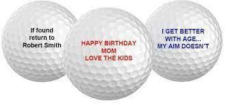 Logo and Personalized Golf Balls - we print for you in Golf