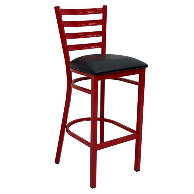 LADDERBACK Barstool Restaurant (red) in Chairs & Recliners in Mississauga / Peel Region