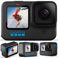 HUGE Discount Today! GoPro HERO10 Black Waterproof Action Camera Front LCD &Touch Rear Screens | FAST, FREE Delivery