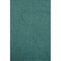 Eider & Ivory™ Ambiant Broadway Collection Solid Colour Area Rugs Teal