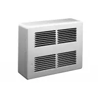 King Electric Slim Line Surface Mounted Wall Heater, 1500W/120V, White