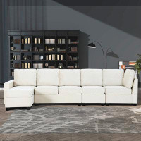 Latitude Run® Modern L shape Sectional Sofa with Convertible Chaise Lounge