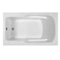 MTI Baths Basics® 59.75" Soaking Bathtub