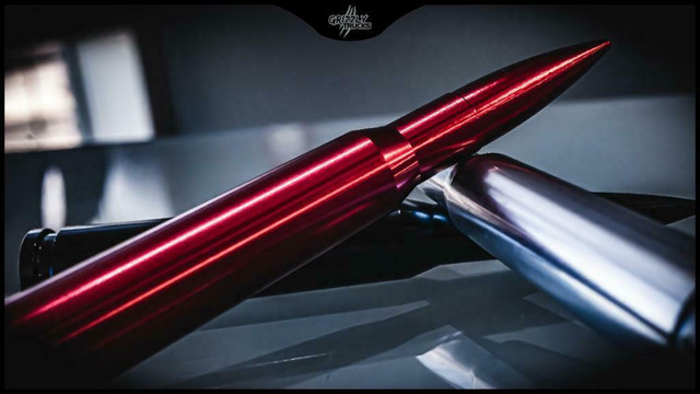 Grizzly Bullet Antenna - Black, Polished Silver, Iodized Red! FREE SHIPPING CANADA-WIDE in Other Parts & Accessories - Image 4