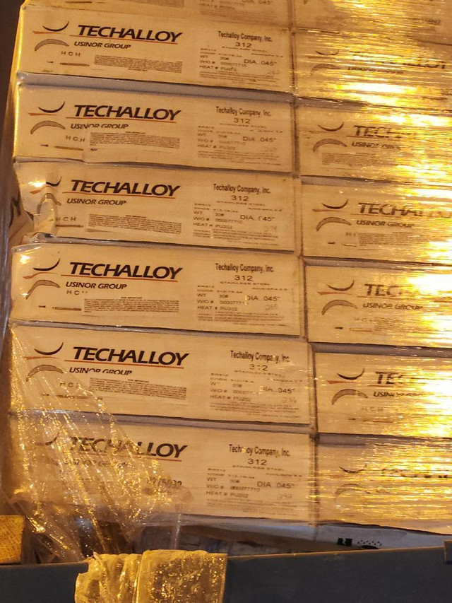 Techalloy ER312 Stainless Steel MIG Welding Wire - 0.45 dia - 30 lbs spool - New In Box in Other Business & Industrial - Image 3