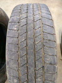 4 pneus d'été P265/65R18 112T Goodyear Wrangler SR-A 47.5% d'usure, mesure 6-6-6-5/32