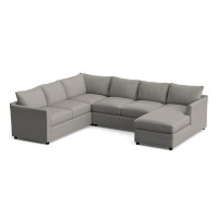 Wayfair Custom Upholstery Cecelia 119" Wide Sofa & Chaise