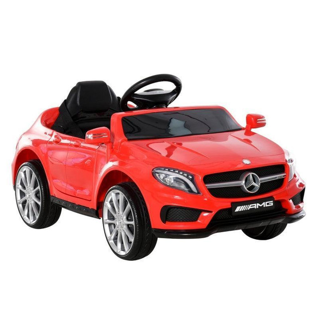 6V KIDS LICENSED RIDE ON CAR TOY BATTERY POWERED HIGH/LOW SPEED WITH HEADLIGHT MUSIC AND REMOTE CONTROL RED in Toys & Games