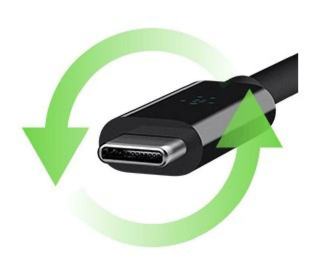6 ft. Belkin 2.0 USB-A to USB-C Charge Cable - Black in Cell Phone Accessories in West Island - Image 3