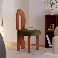 Orren Ellis 2 Dining chairs with ash wood frames