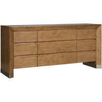 Vanguard Furniture Dune 9 Drawer 76.25" W Solid Wood Dresser
