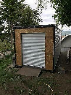 BRAND NEW! Best Ever Rollup White 5 x 7 Steel Door - Sheds, Buildings, Outbuildings, Toy Sheds, Garages, Sea Cans. in Outdoor Tools & Storage in St. Albert