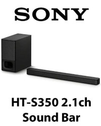 Barre de Son 2.1 Canaux 320W Avec Sub Sans-Fil HT-S350 Sony -  BESTCOST.CA