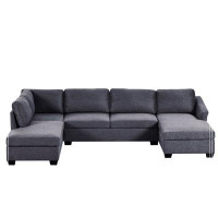 Latitude Run® Modern Large  U-Shape Sectional Sofa