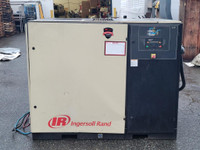 INGERSOLL-RAND 50 hp Rotary Screw Compressor 215 cfm 230 V 3-ph