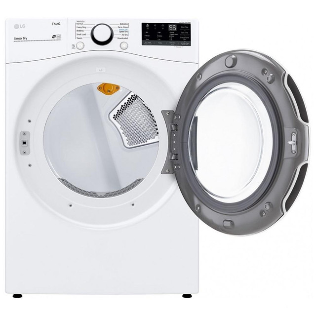 LG WM3600HWA 27 Front Load Washer 5.2 cu. ft. And DLE3600W 27 Electric Dryer Wi-Fi Enabled Pair Sale in Washers & Dryers in Mississauga / Peel Region - Image 3