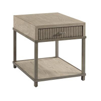 Laurel Foundry Modern Farmhouse Barksdale 25'' Tall End Table with Storage