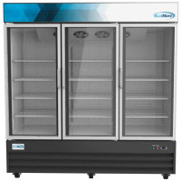 KoolMore Commercial 3 Glass Door 53 Cu. Ft. Display Refrigerator Merchandiser