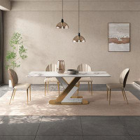 Everly Quinn 4 - Person Dining Set