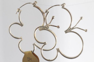 NEW BUTTERFLY SHAPE STAMPED SILVER HOOP EARRINGS FOR SALE Mississauga / Peel Region Toronto (GTA) Preview