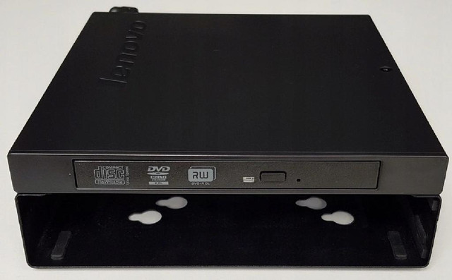 Lenovo ThinkCentre Tiny VESA Mount + Slim USB CD DVD Burner - USED - Pulled - Various Part Number in System Components - Image 4