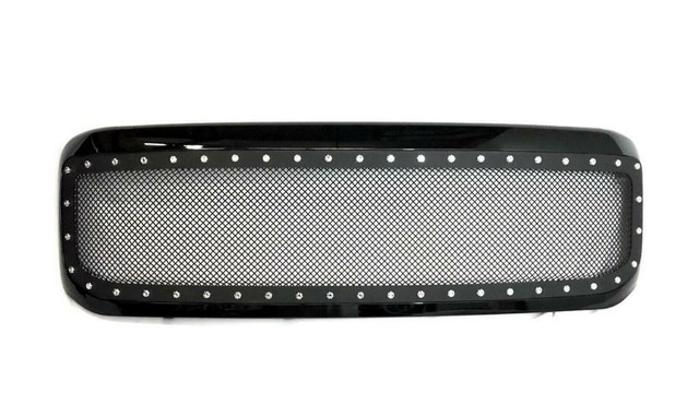 NEW FORD 250 & 350 RIVET FORD GRILL BLACK FDGRL48 in Auto Body Parts in Edmonton - Image 3