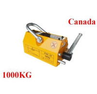 Lifting Magnet with Release Steel Magnetic Lifter Permanent Lift Magnets for Hoist Shop Crane 1000 KG Capacity #170451