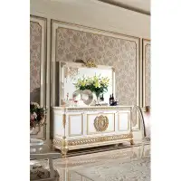 Infinity Furniture Import Miroir de commode Narcissus
