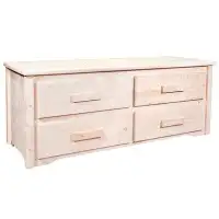Loon Peak Homestead Collection 4-Drawer Sitting Chest