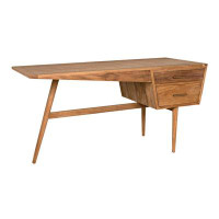 Noir Trading Inc. Jetson Solid Wood Writing Desk