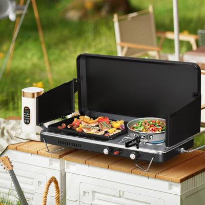 Winado Outdoor 2-Burner Portable Propane Camping Stove in BBQs & Outdoor Cooking