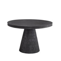 Birch Lane™ Daphnee 48" Mango Solid Wood Pedestal Dining Table