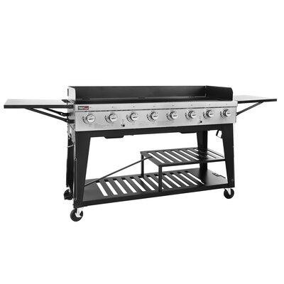 Royal Gourmet Royal Gourmet 8 - Burner Liquid Propane Gas Grill and Side Tables in BBQs & Outdoor Cooking