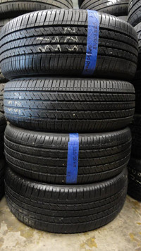 225 55 18 2 Bridgestone Ecopia Used A/S Tires With 95% Tread Left