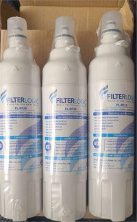 FilterLogic ADQ73613401 Refrigerator Water Filter, Pack of 3