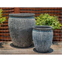 Williston Forge Claymore 2-Piece Pot Planter Set