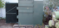 T and R Electric Supply Co 3750 KVA ONAN oil filled transformer, HV 12.5KV to 4160Y/2400V