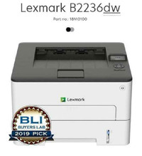 Lexmark B2236dw Monochrome Single Function Compact Laser Printer, Duplex Printing, Wireless Network Capabilities - 18M01