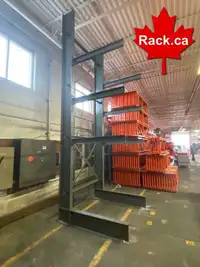 Largest Stock Of Cantilever Racking In Canada - We Ship All Over Canada - Our Service Can Not Be Duplicated