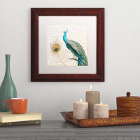 World Menagerie 'Majestic Beauty II Square' Framed Painting Print