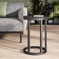 17 Stories Round Side Table