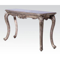 Rosdorf Park Poche Sofa Table (No Granite), Antique Platinum