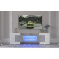 Latitude Run® LED TV Stand Full RGB Colour