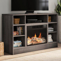 Winston Porter Colombier TV Stand for TVs up to 50" with Electric Fireplace Included