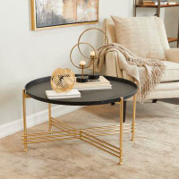 Everly Quinn Table basse Cole and Gray