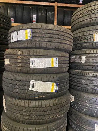 TWO NEW 235 / 70 R16 GOODYEAR EAGLE TIRES -- SALE