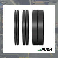 160lb HD Bumper Plate Set - On Sale Now! BRAND NEW