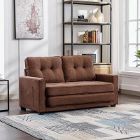 sungrill 59.4" Loveseat Sofa with Pull-Out Bed