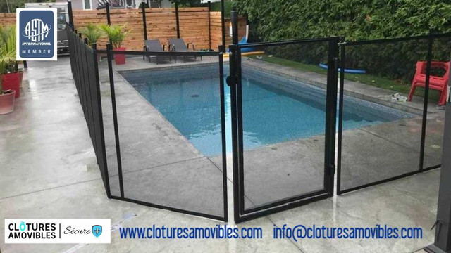 SECURE+, removable pool safety fence for your child, La Prairie in Decks & Fences in Longueuil / South Shore - Image 4